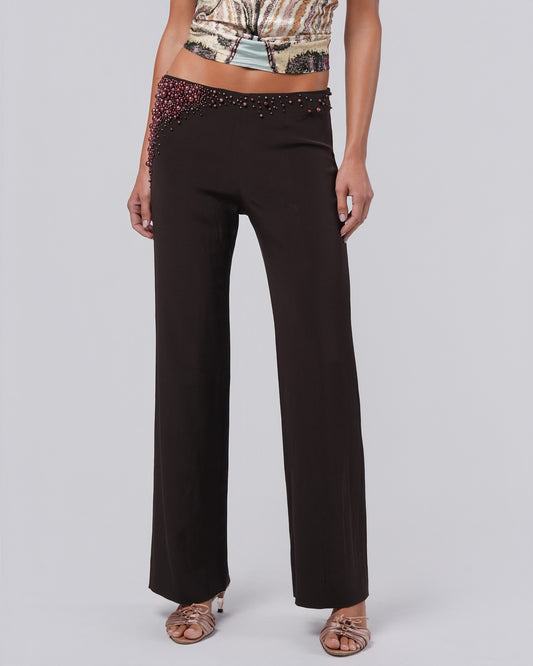 Stella McCartney Era FW 2001 Pearl Detail Pants