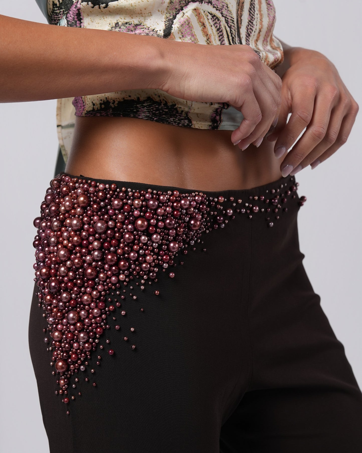 Stella McCartney Era FW 2001 Pearl Detail Pants