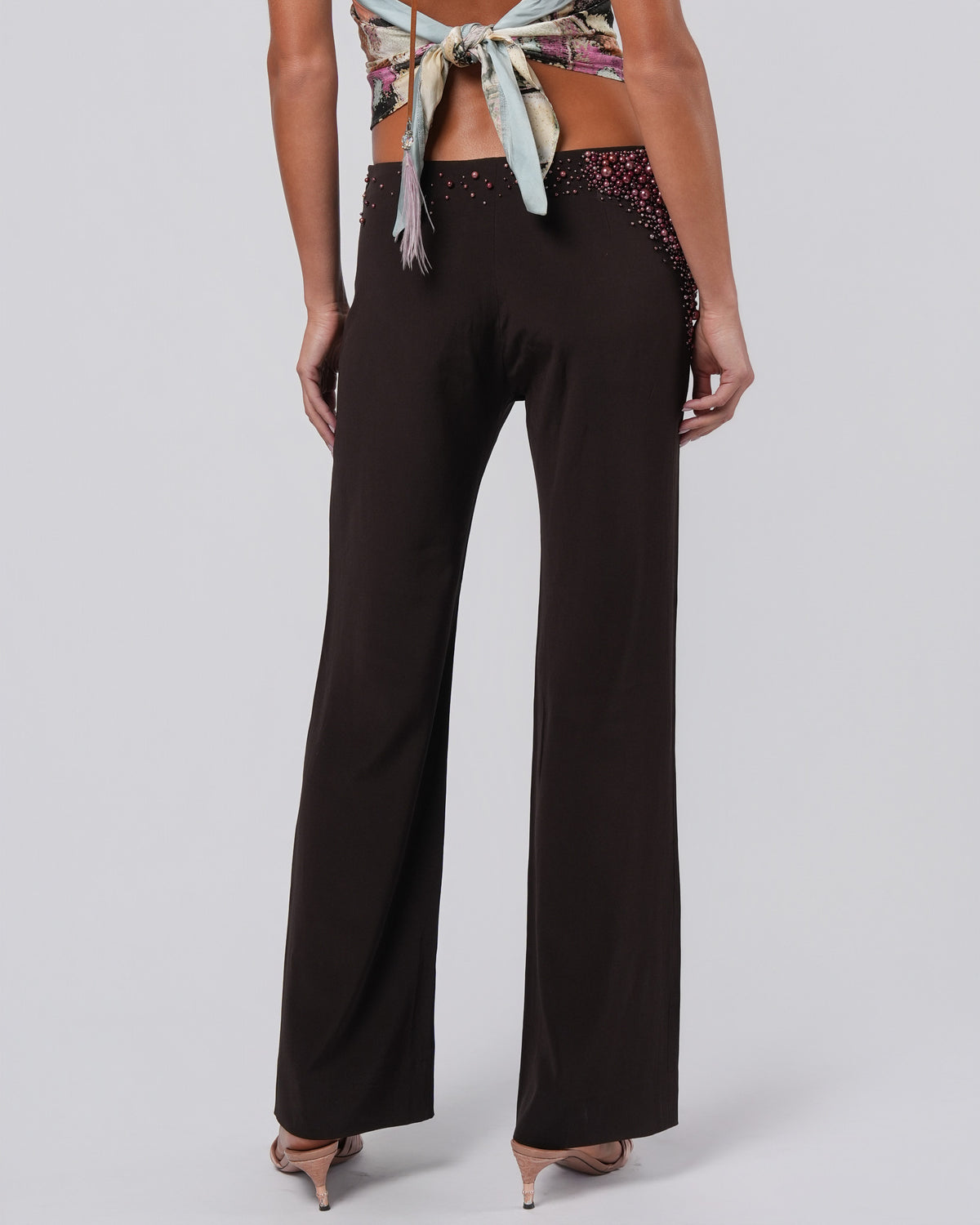 Stella McCartney Era FW 2001 Pearl Detail Pants