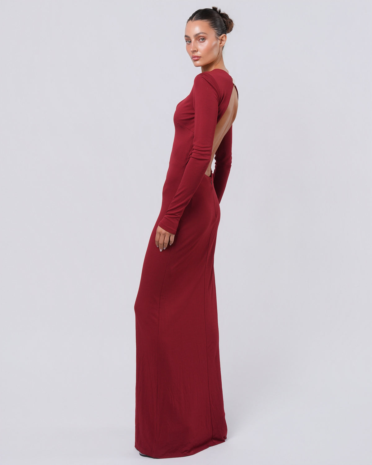FW 2010 Gown with Gold Detail