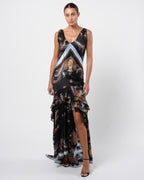 SS 2004 Silk Gown With Train
