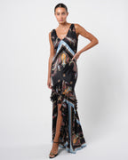 SS 2004 Silk Gown With Train