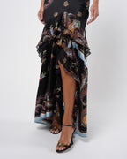 SS 2004 Silk Gown With Train