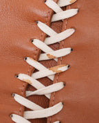 SS 2003 Tobacco Leather Corset