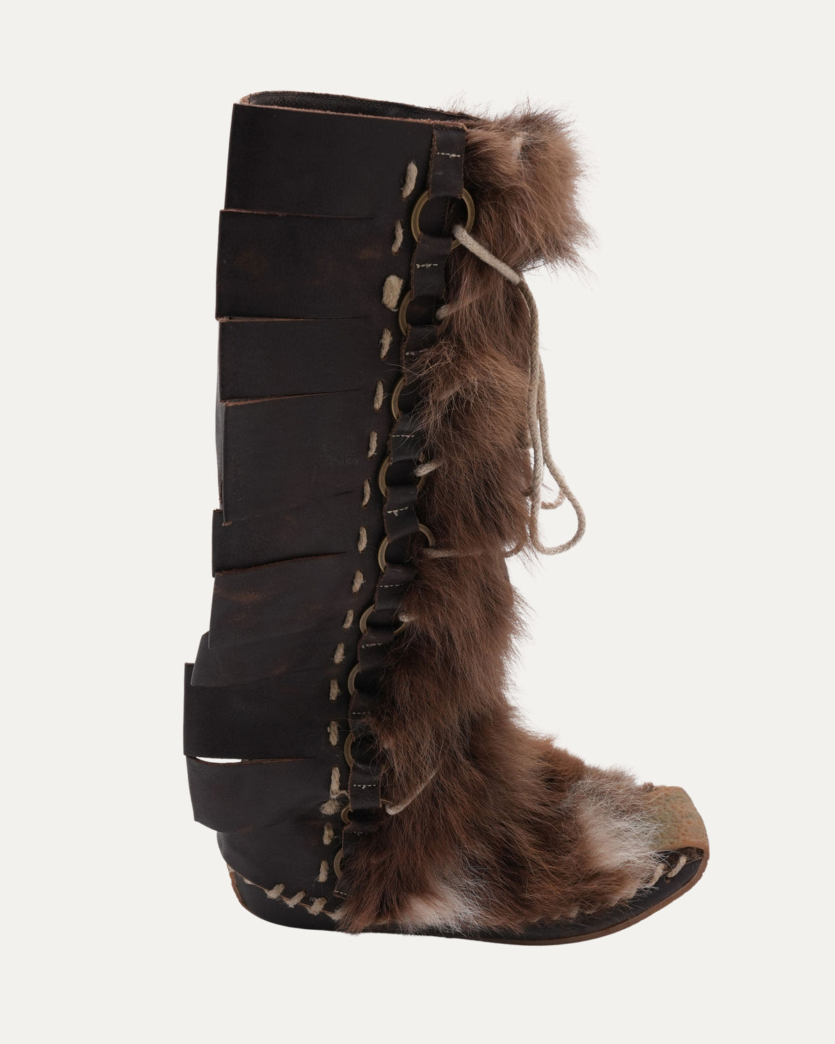 FW 2002 Iconic Fur Boots