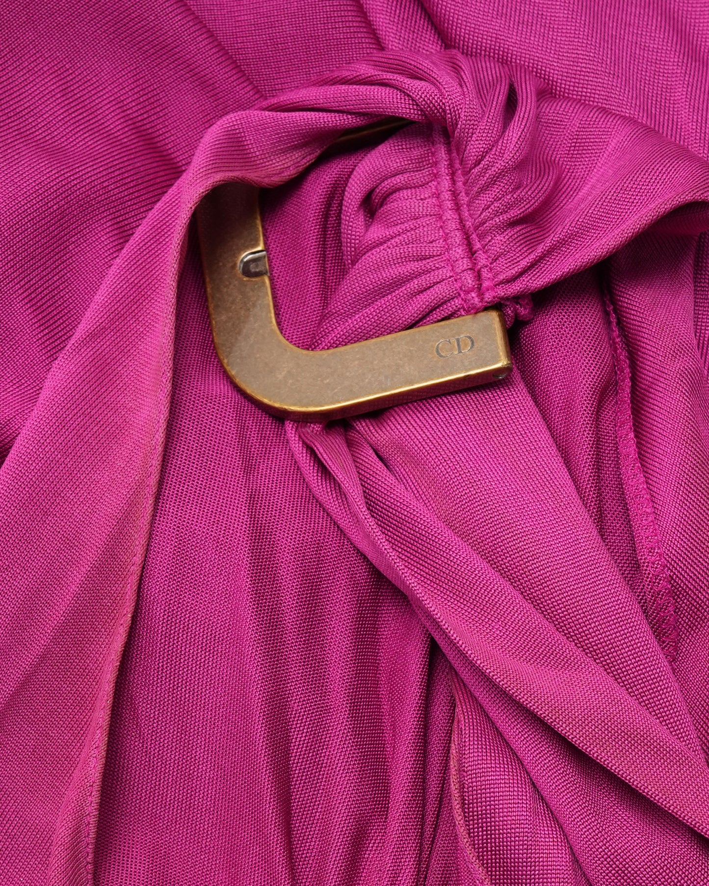 Galliano Era SS 2002 Couture Zipper Slit Gown