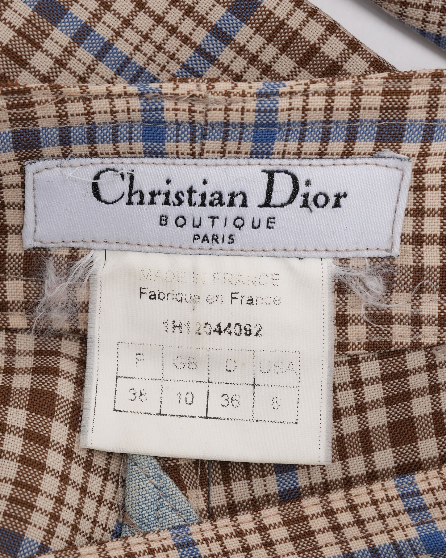 FW 2001 Ad Campaign Plaid Pants