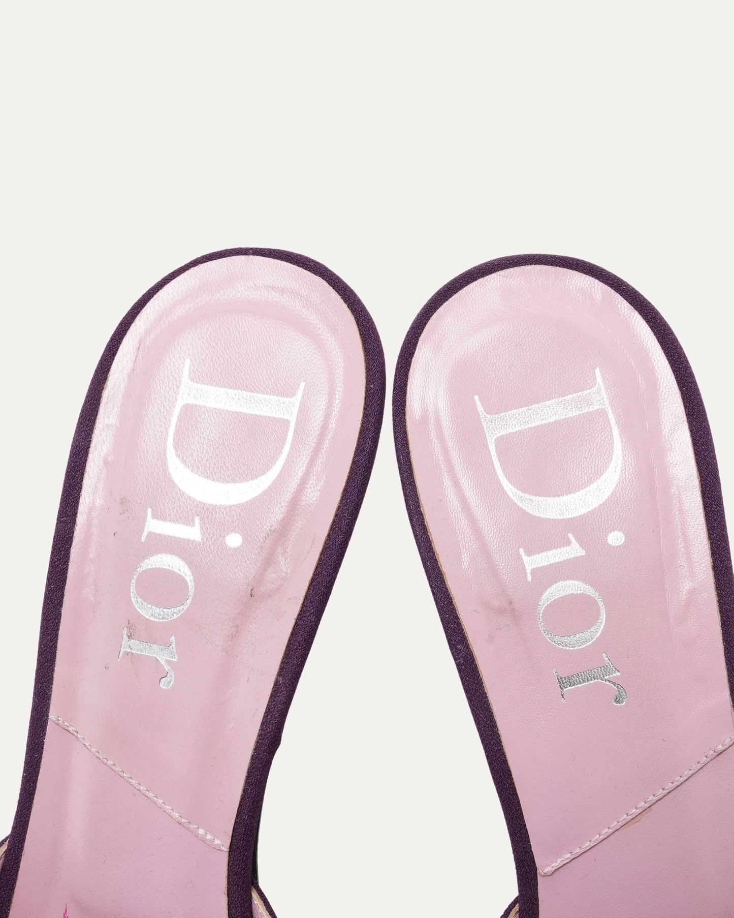 FW 2003 Purple "Koi" Lock and Key Heels