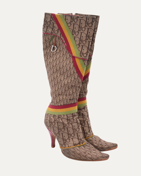 靴 Christian Dior FW2004 Rasta Boots FW 2004 