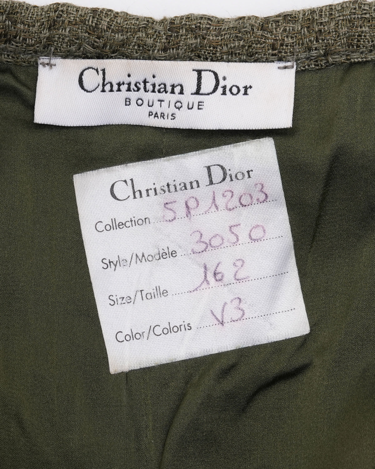 SS 2005 Tweed Mini Skirt