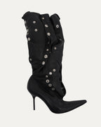 SS 2003 Ad Campaign Leather Button Boots