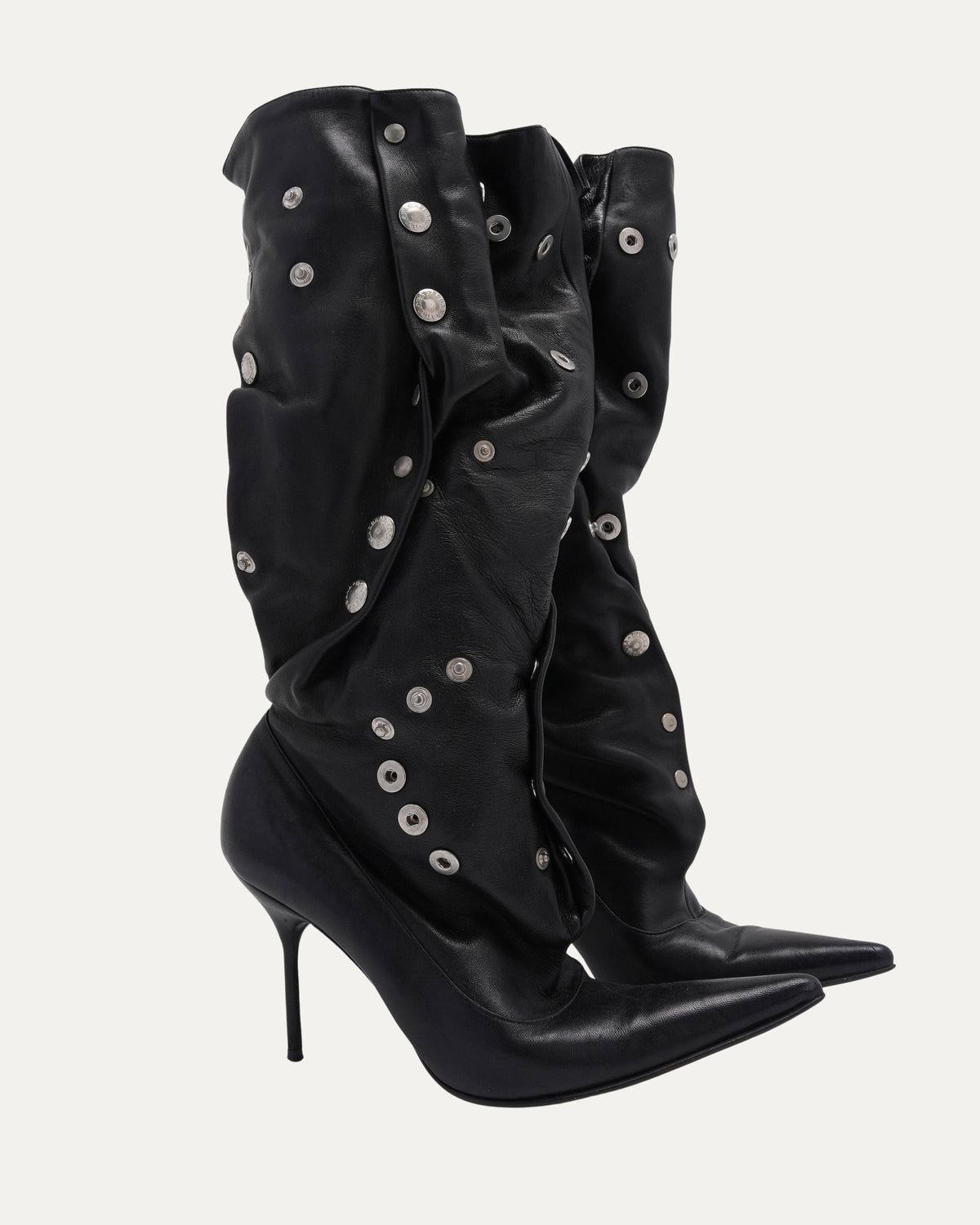 SS 2003 Ad Campaign Leather Button Boots