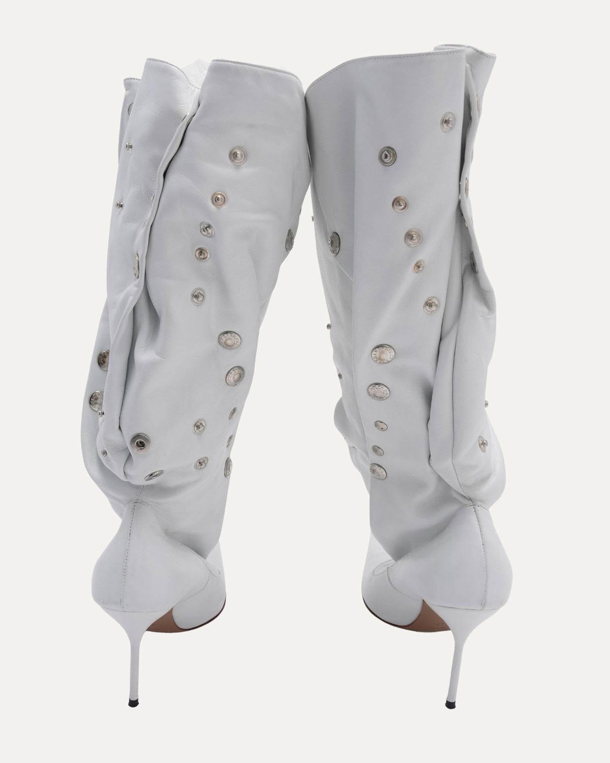 SS 2003 Ad Campaign Leather Button Boots