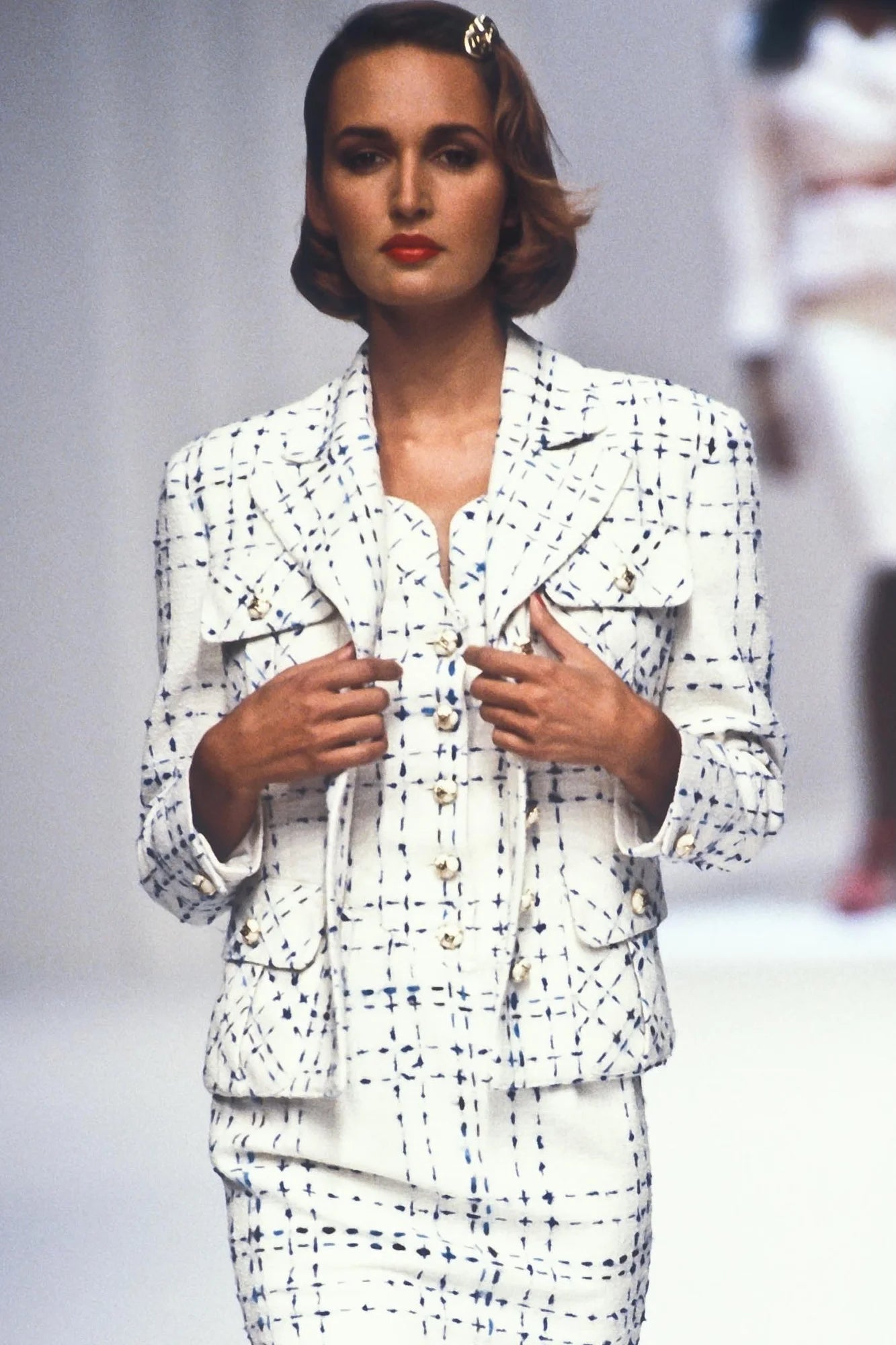 SS 1995 Tweed Runway Dress