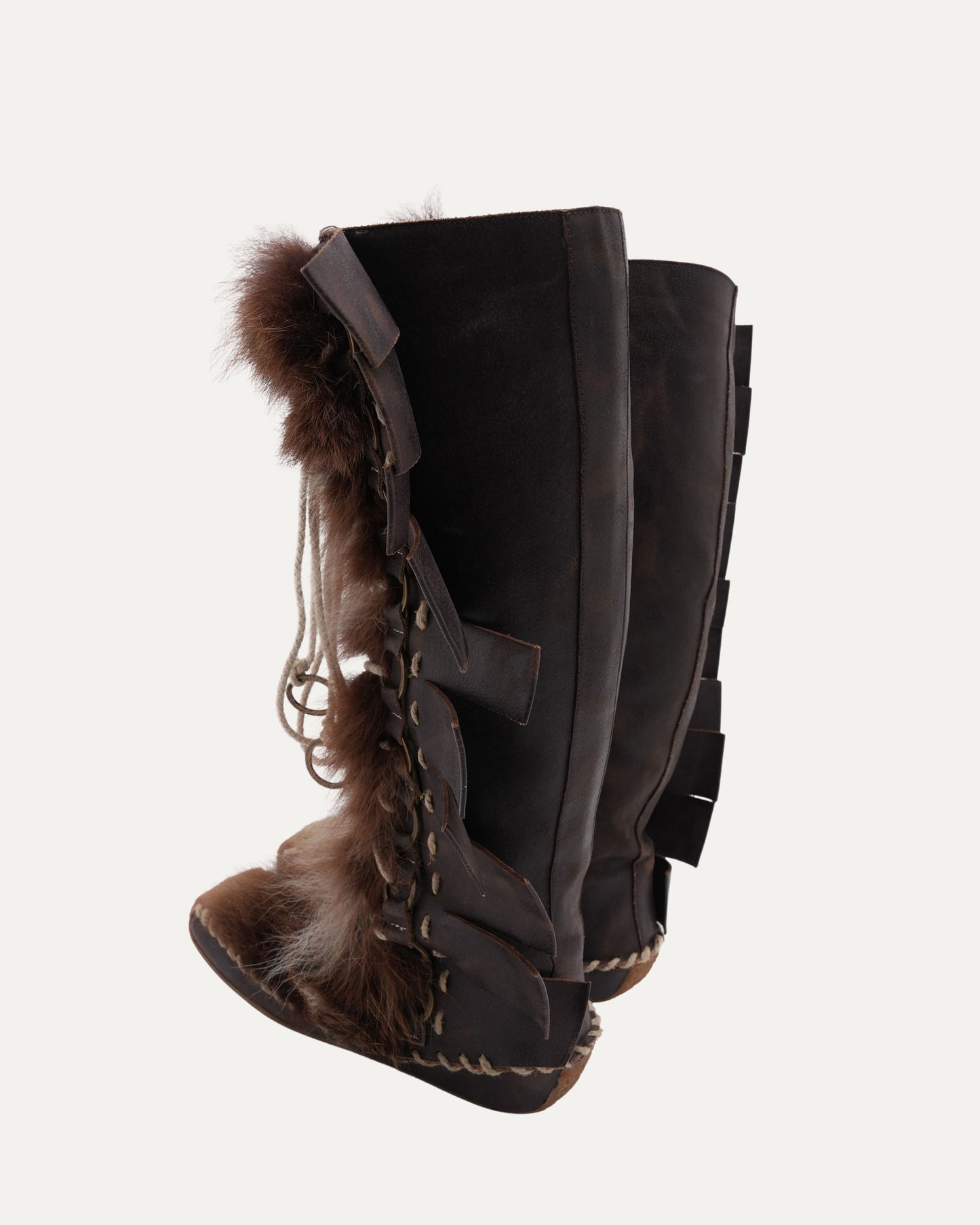 FW 2002 Iconic Fur Boots