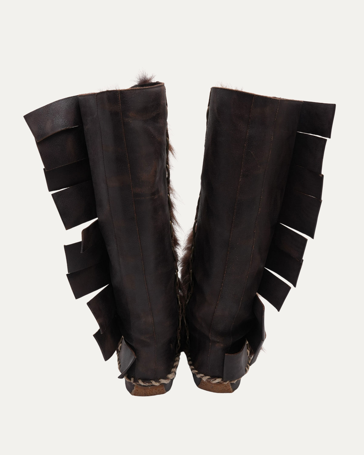 FW 2002 Iconic Fur Boots