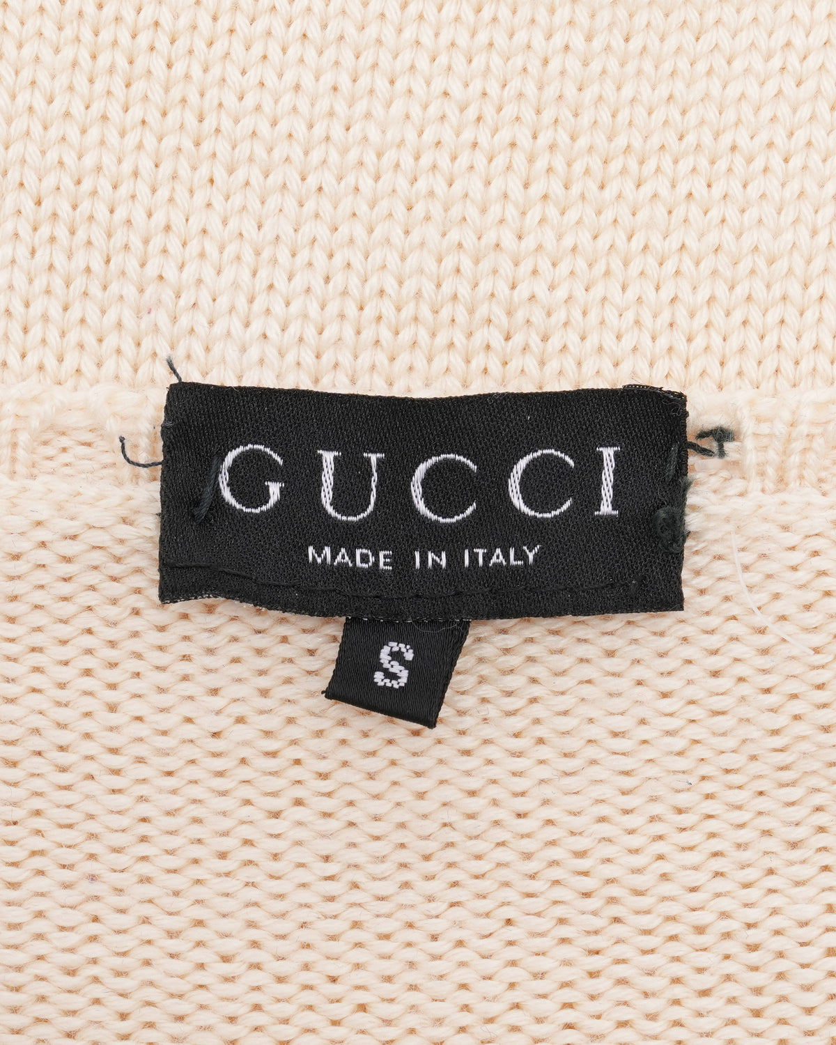 Tom Ford Era Metal Buckle Sweater (c. 1997)