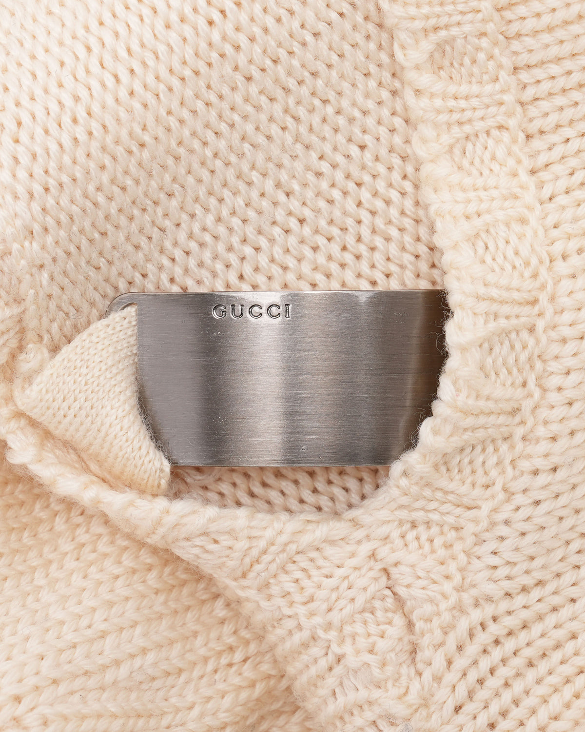 Tom Ford Era Metal Buckle Sweater (c. 1997)