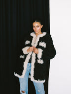 FW 2021 Two-Tone Shearling Coat