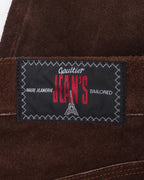 Suede Fringed Pants