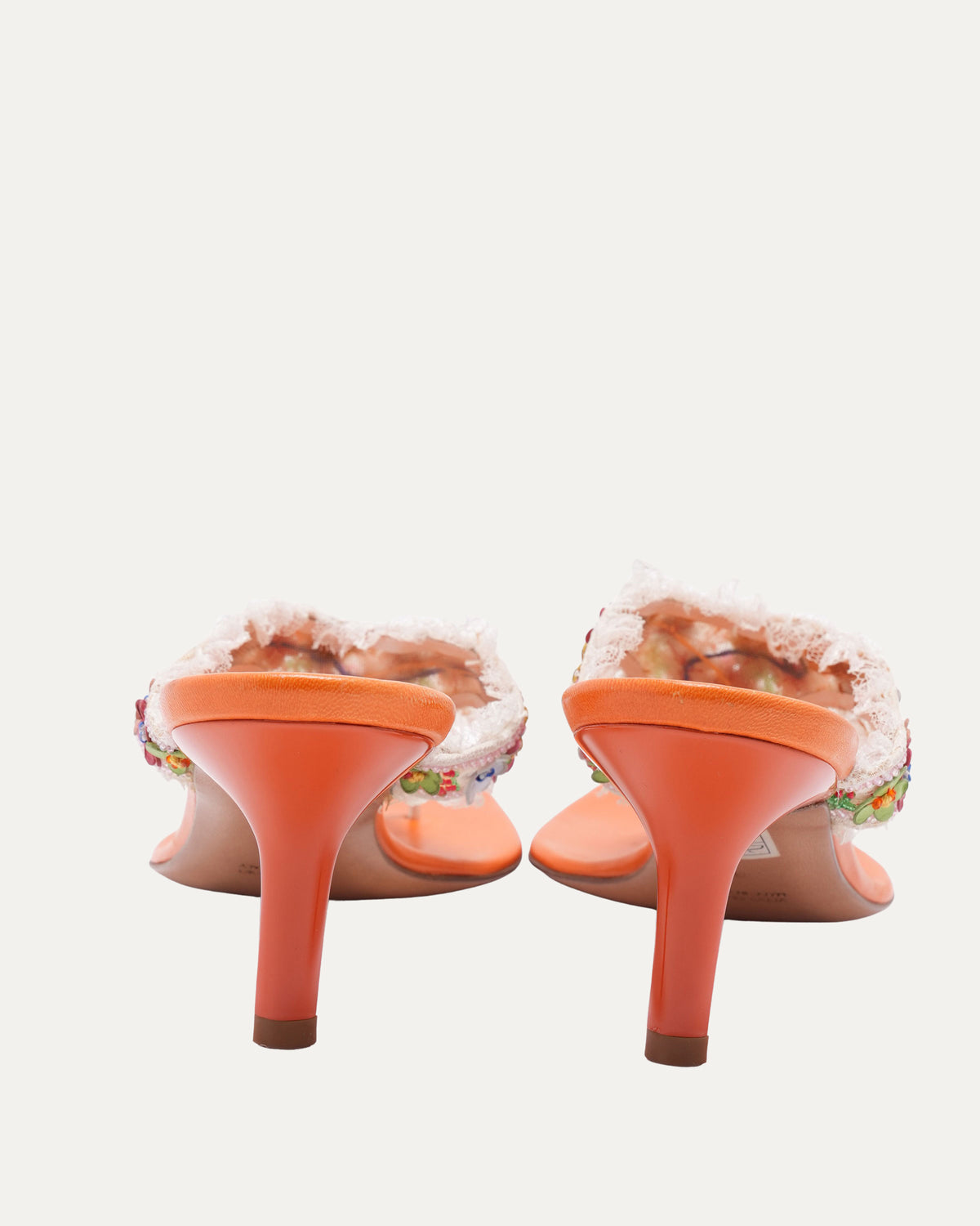 Vintage Lace Detail Sandals