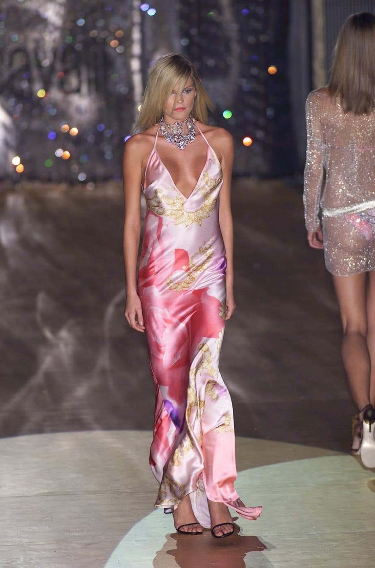 SS 2001 "Elizabeth Taylor" Silk Dress