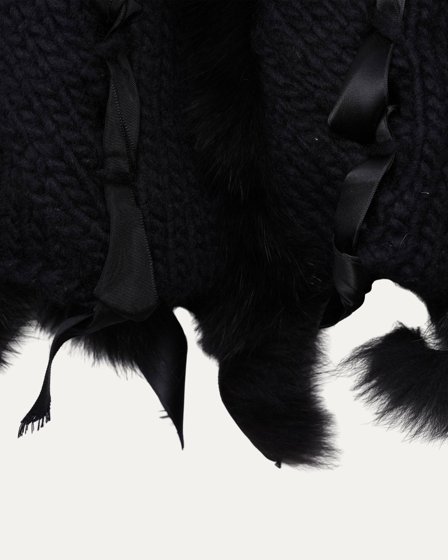 Iconic FW 2002 Fox Fur Pullover