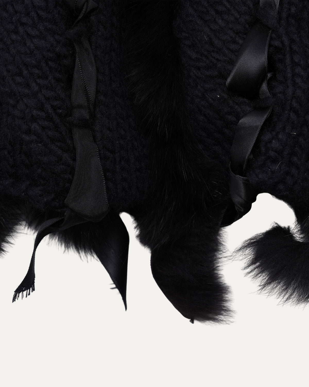 Iconic FW 2002 Fox Fur Pullover
