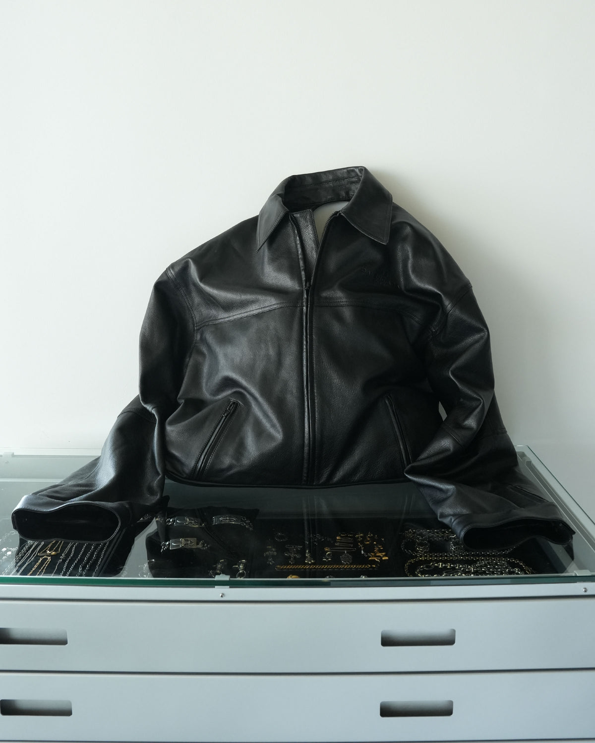 Garde Robe Leather Jacket Bag