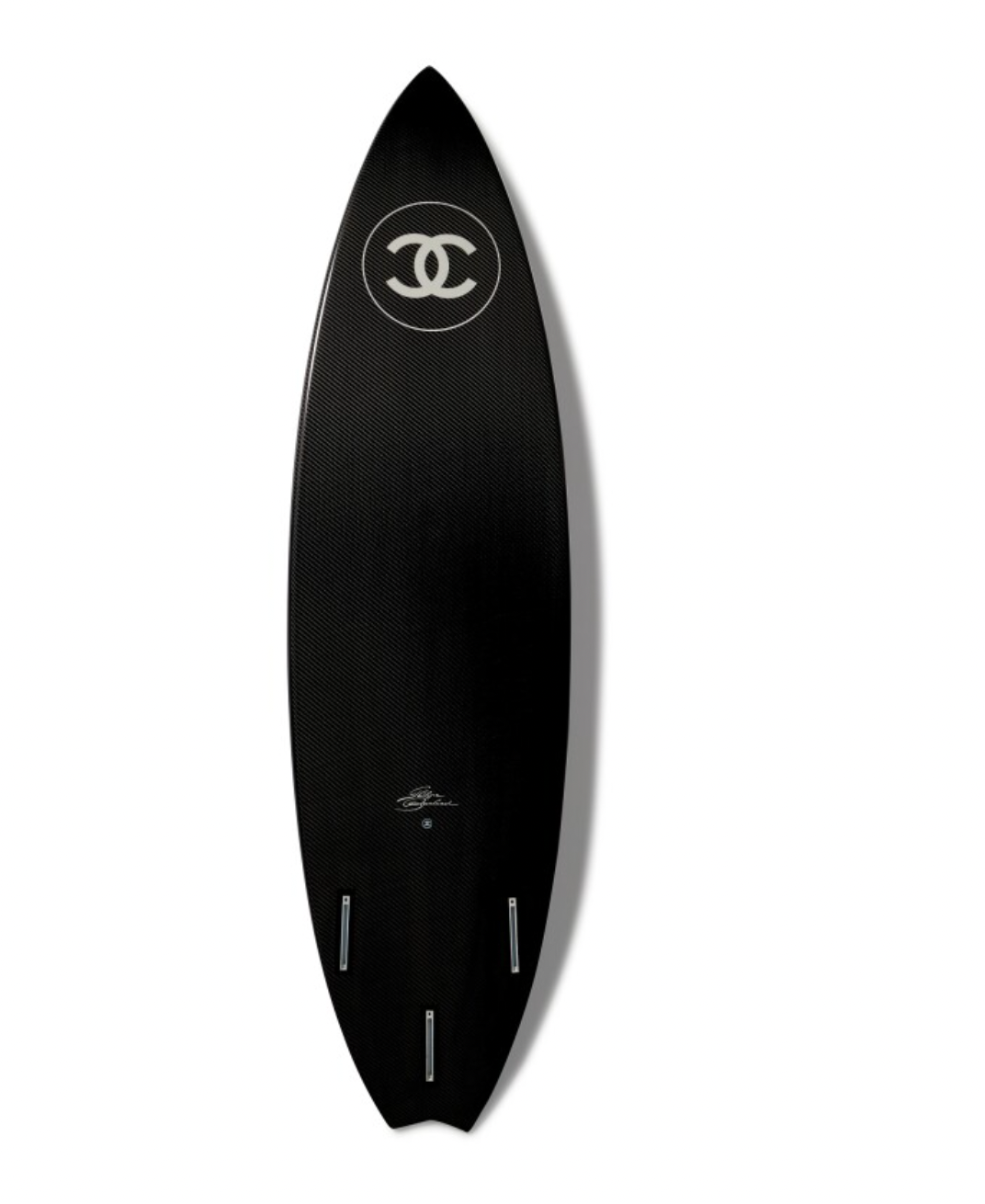 Philippe Barland Limited Edition Black Carbon Surfboard