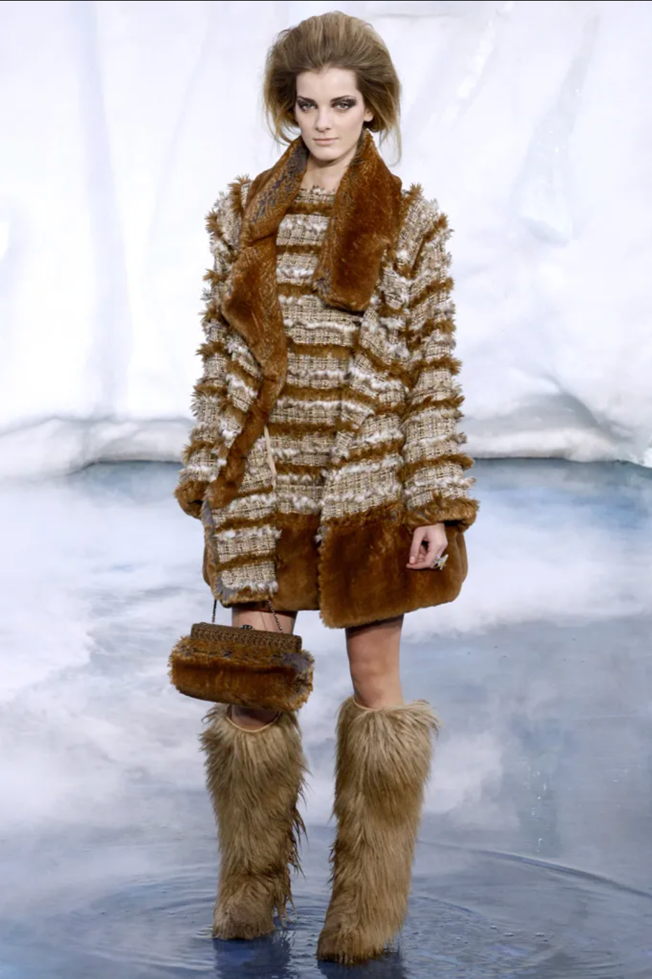 2010 Fantasy Faux Fur Boots