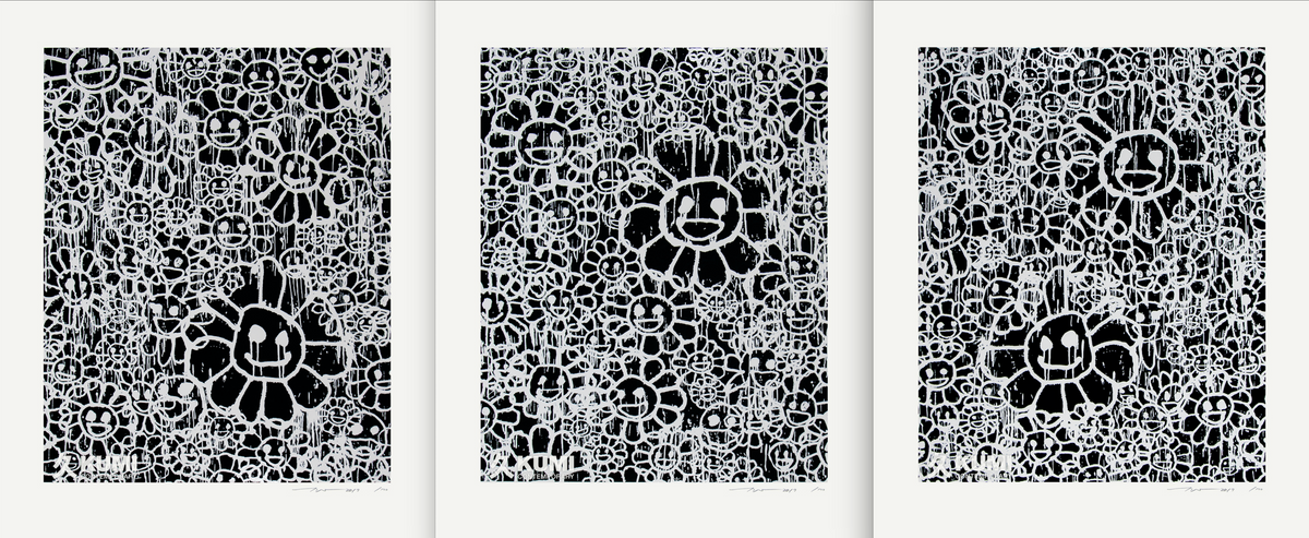 MADSAKI Flowers A + B + C (Black) - COMPLEXCON