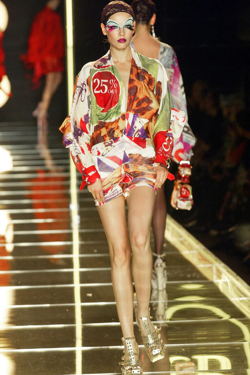 SS 2003 Victim Print Skirt