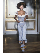 SS 1998 "Tied To The Mast" Top And Skirt Set