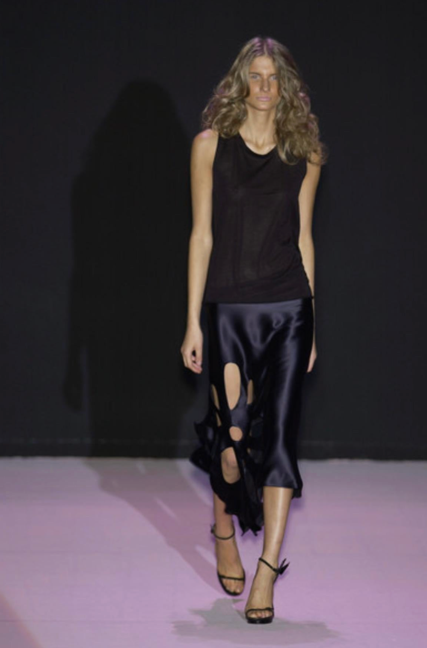 FW 2002 Runway Cutout Skirt