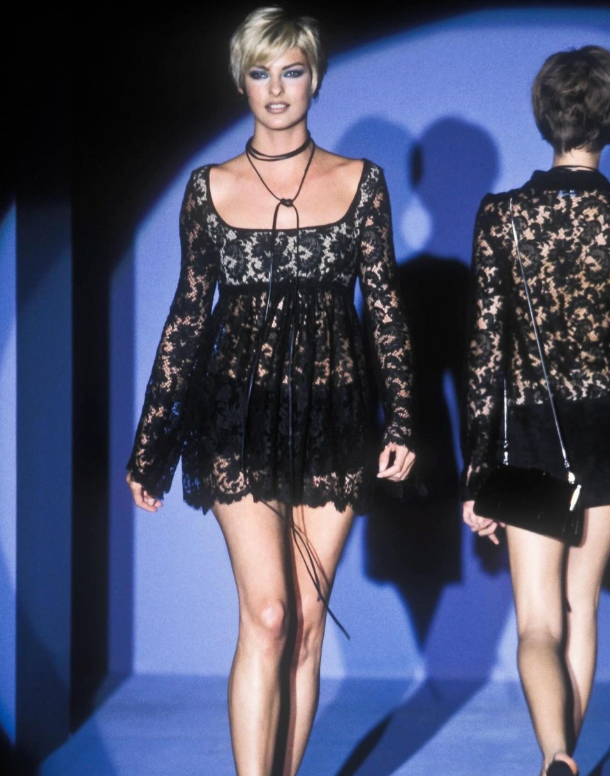 SS 1996 Lace Babydoll Dress