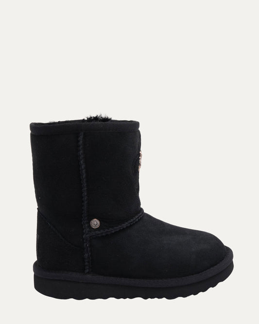 Children's Dagger Embellished Patch Uggs