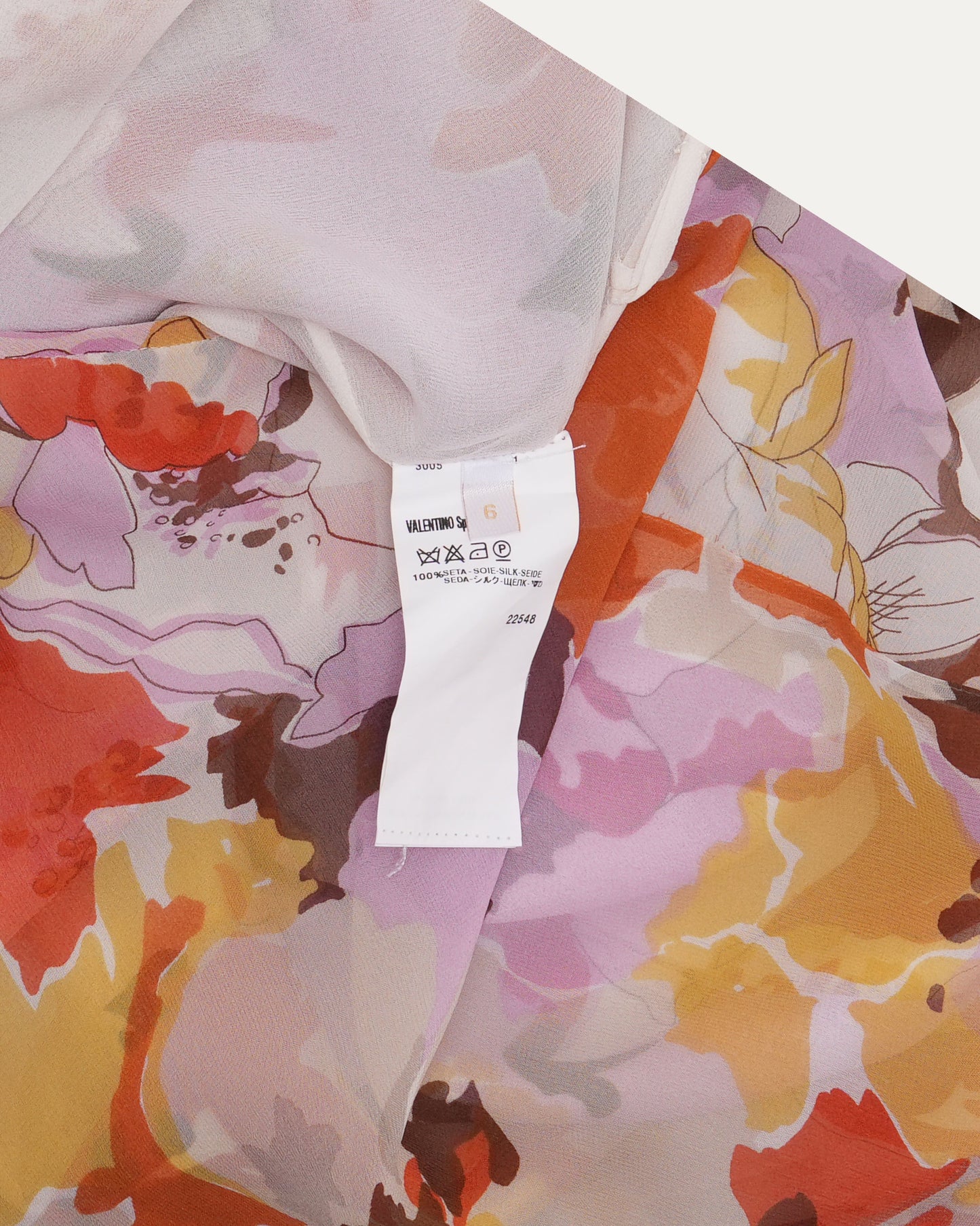 SS 2005 Floral Skirt and Top Set