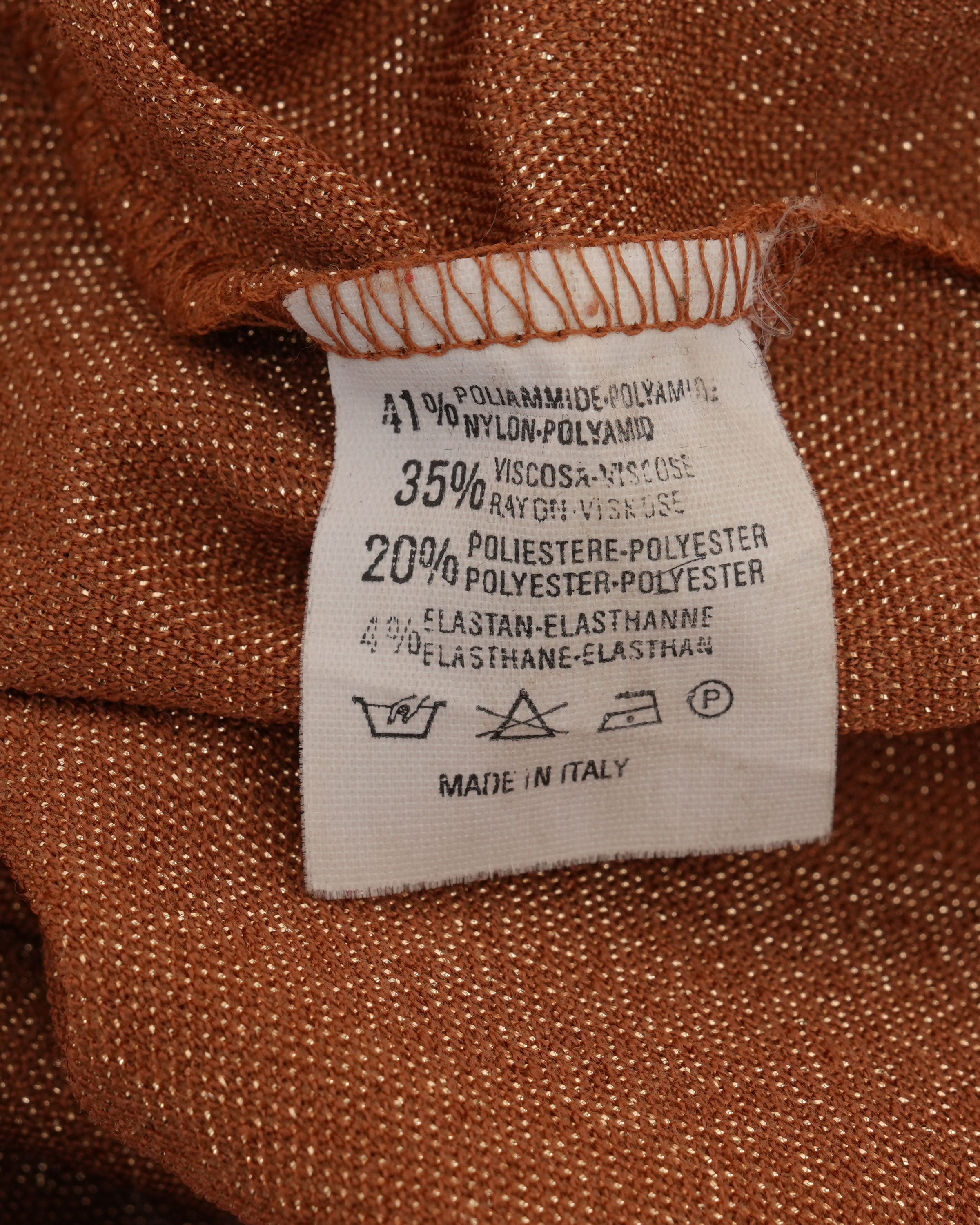 Gold Lurex Orb Top and Skirt – Justin Reed