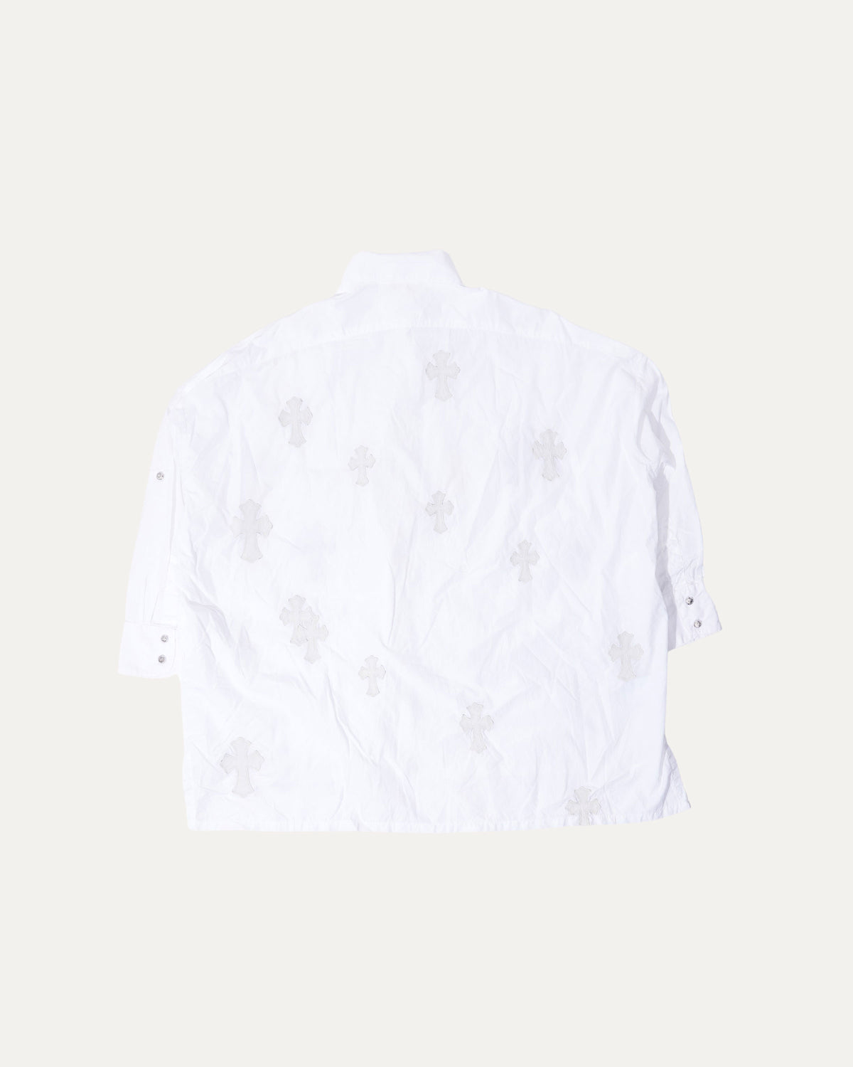 Oversized Cross Patch Shirt