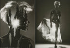 FW 2001 Tulle and Silk Layered Skirt