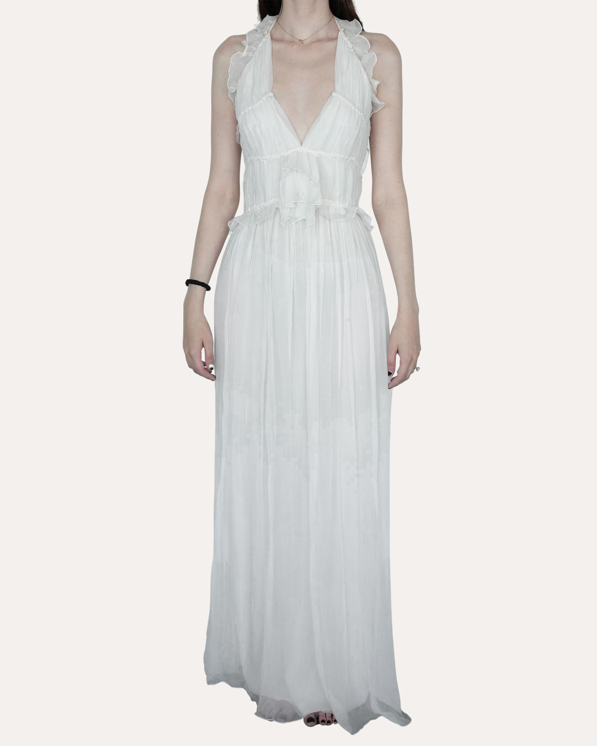 Early 2000s Silk Gown
