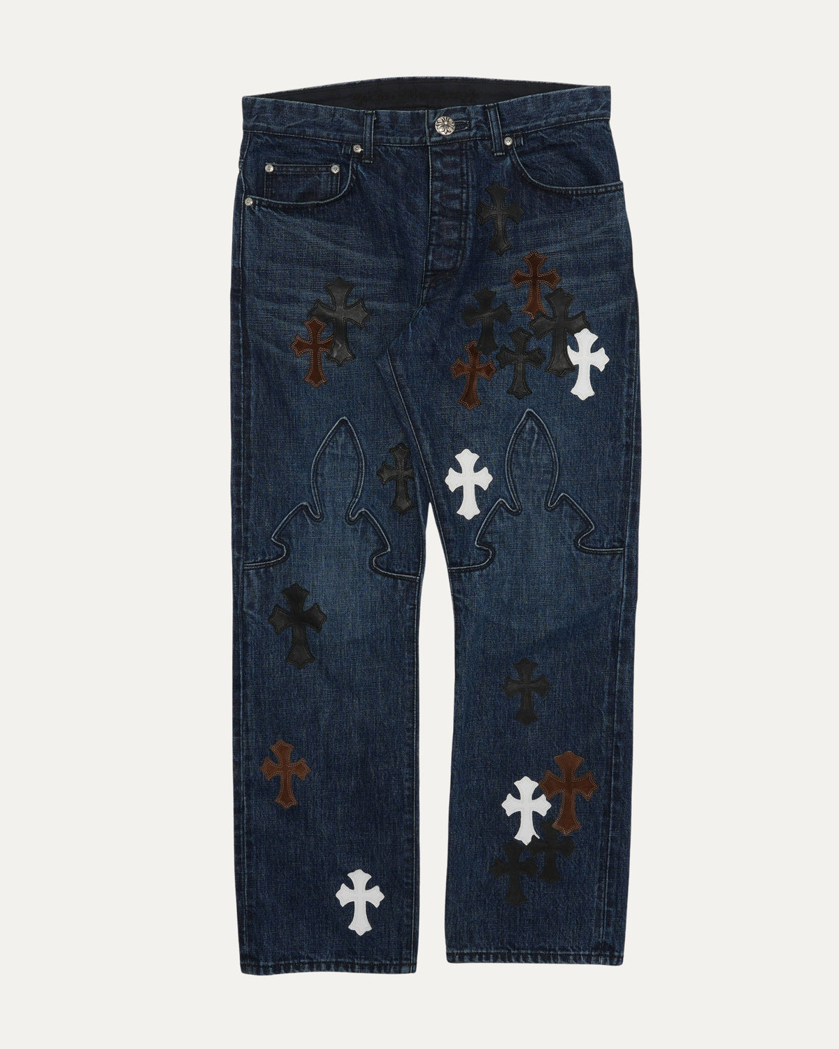 Cross Patch Turbo Diesel Fleur Knee Jeans