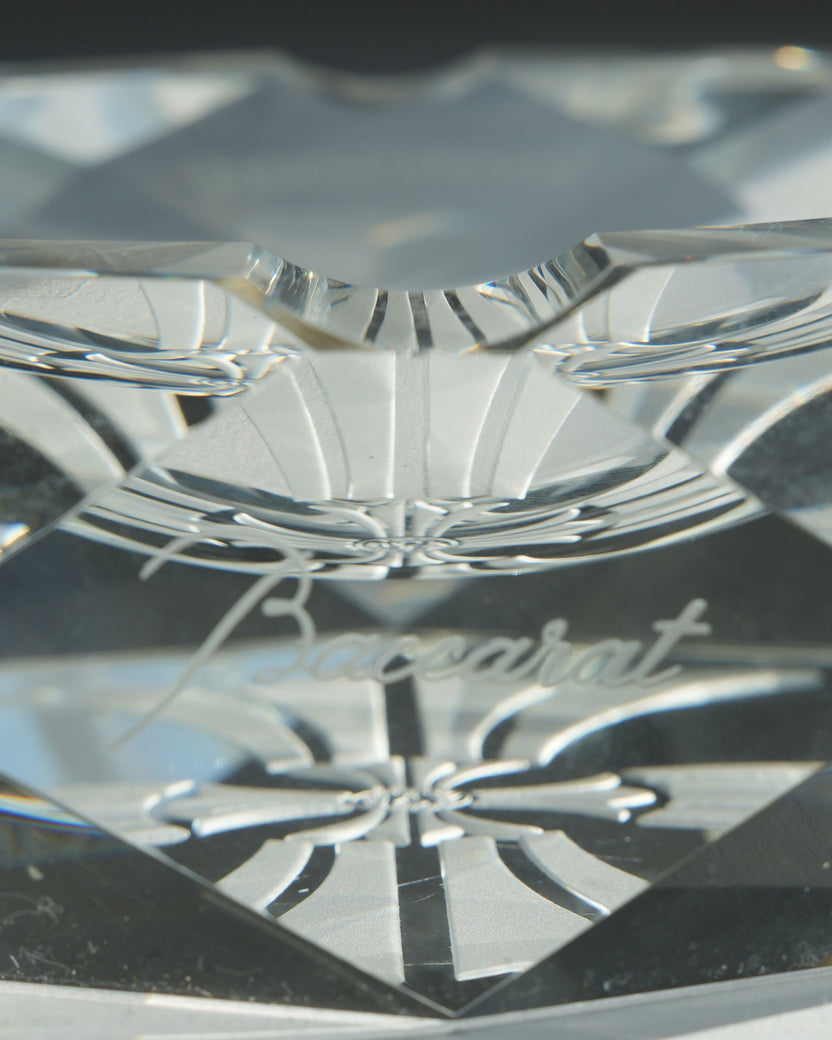 Crystal Baccarat Ashtray