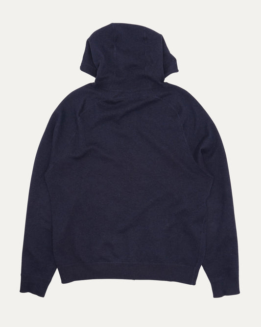 Cashmere Blend Zip Up Hoodie