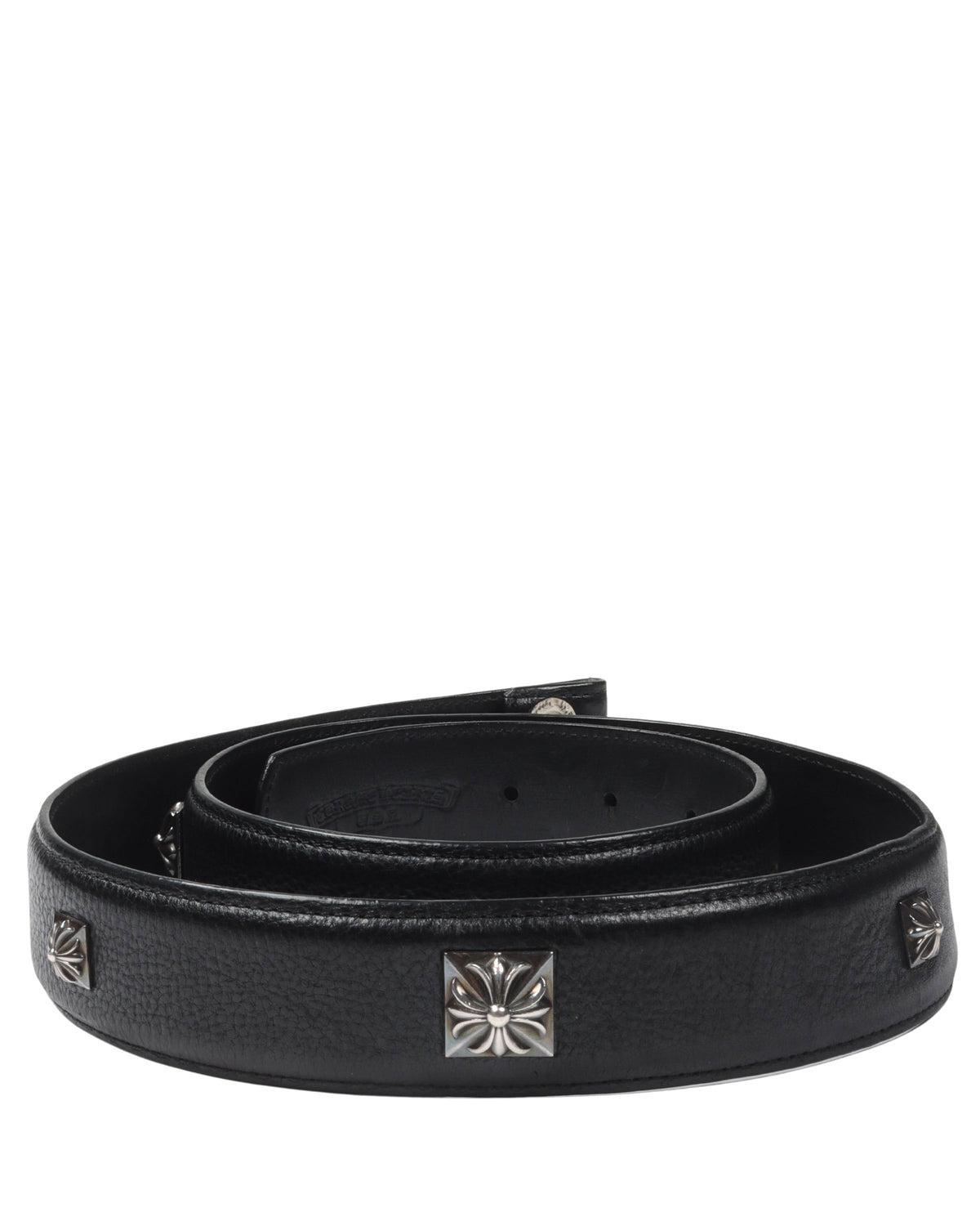 Studded Leather Punk Belt Strap (No Buckle)