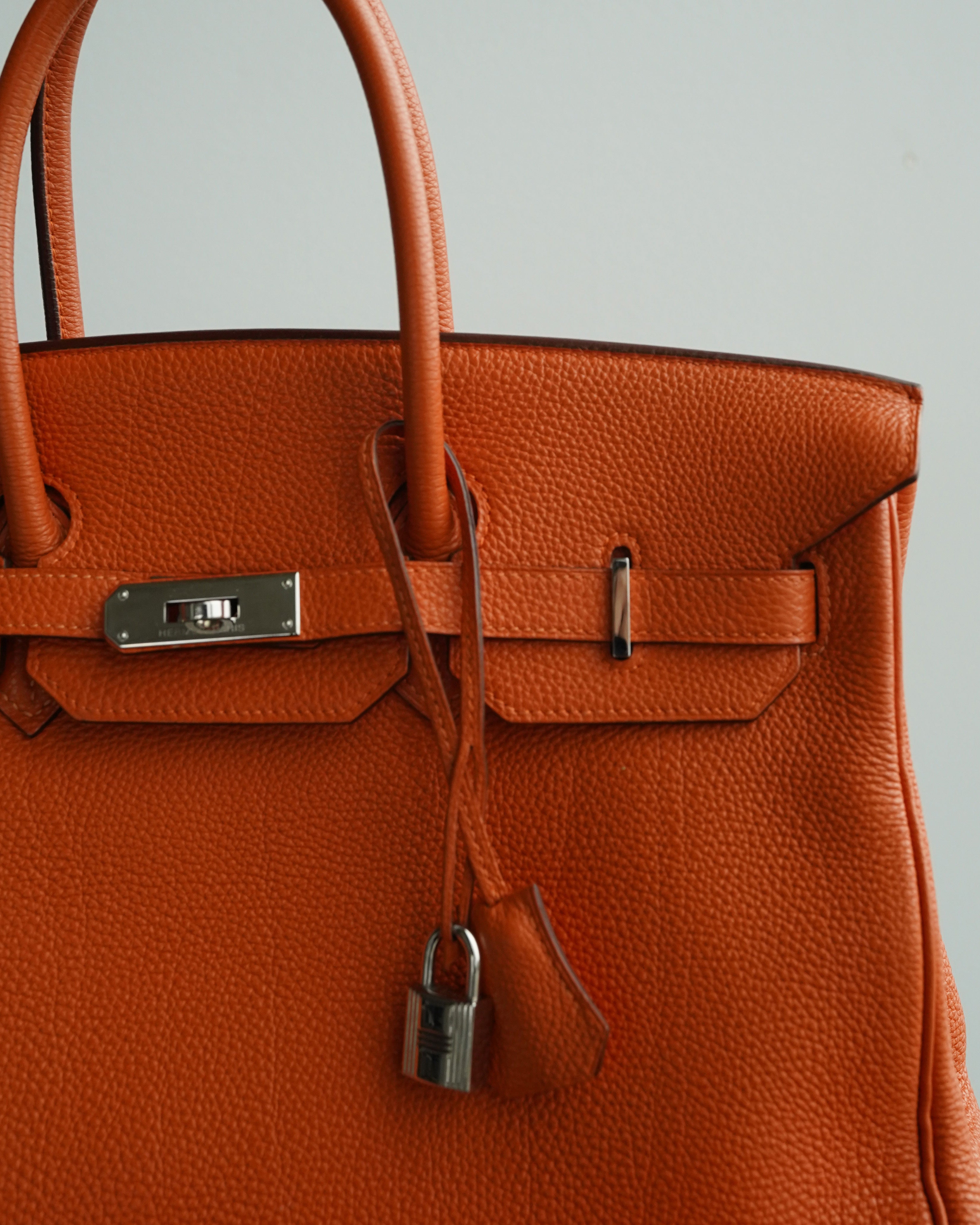 Orange Clemence Birkin 35