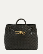 Andiamo Top Handle Intrecciato Bag Small