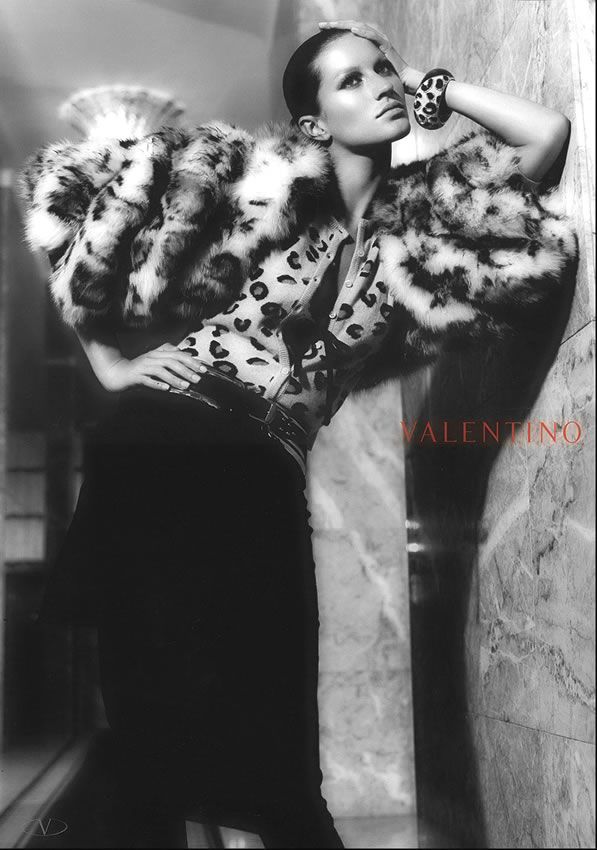 FW 2004 Ad Campaign Leopard Print Bolero