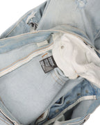 Distressed Biker Jeans
